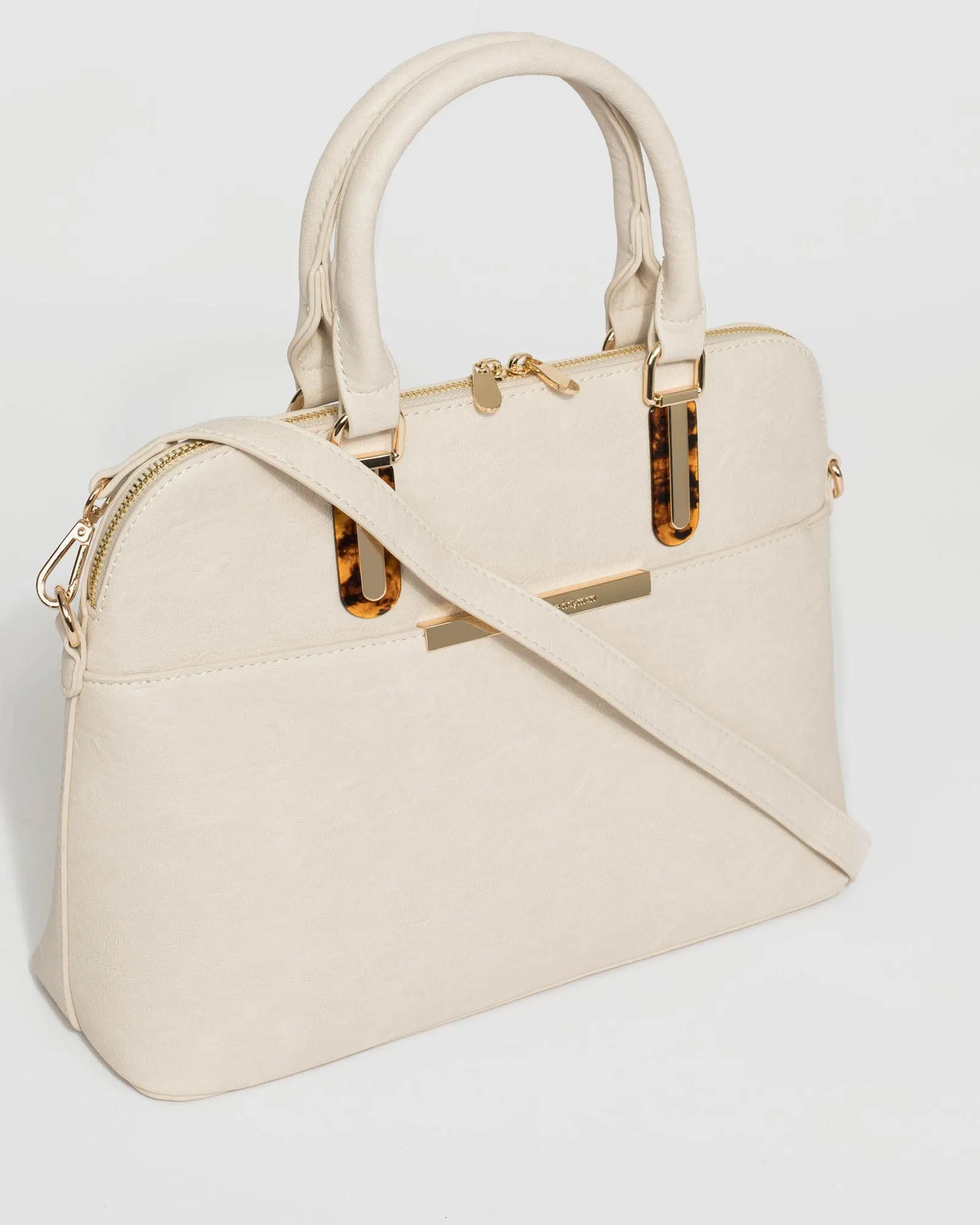 Ivory Zion Plate Med Tote Bag