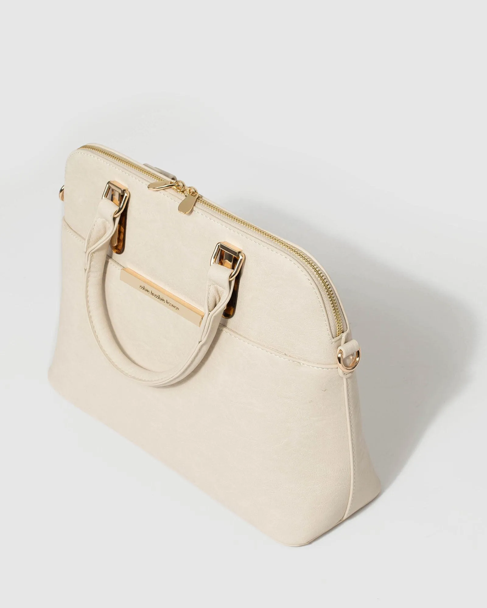 Ivory Zion Plate Med Tote Bag