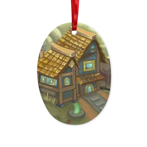 JohnsonKelly_House Ceramic Hanging Ornament