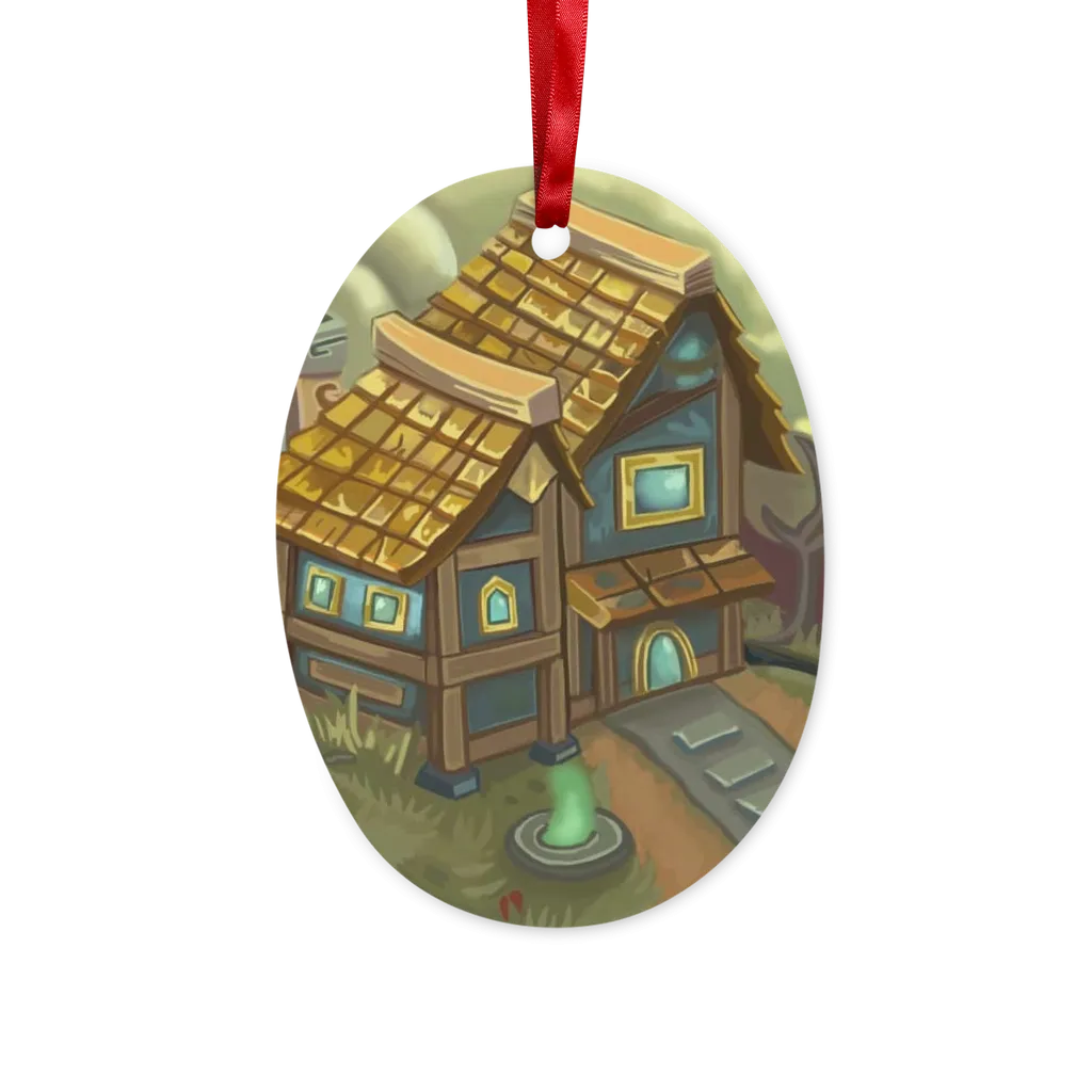 JohnsonKelly_House Ceramic Hanging Ornament