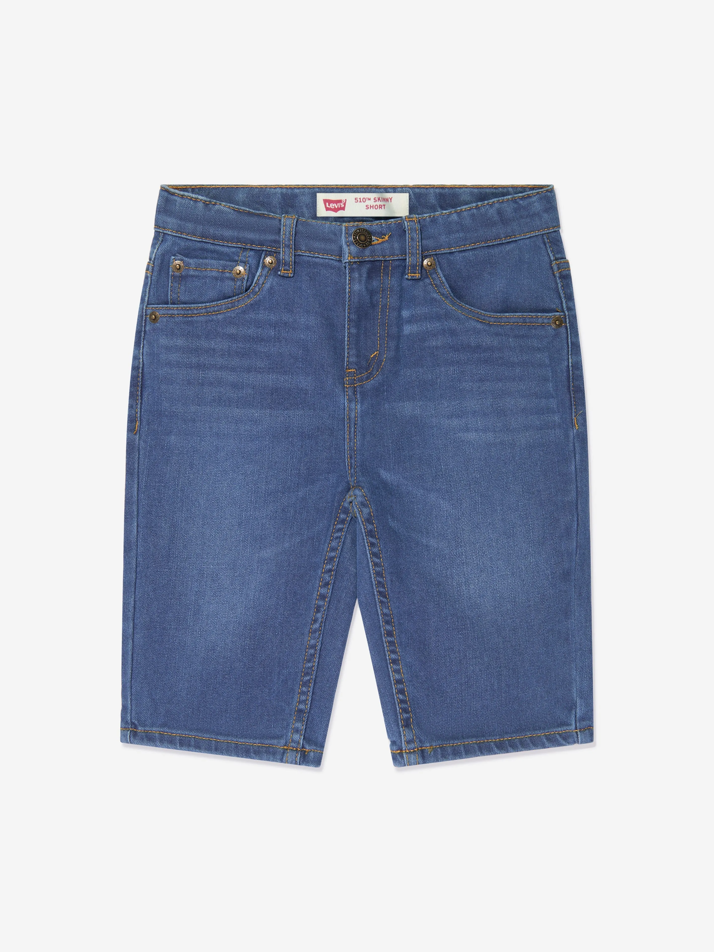 Levi's Wear Boys 510 Skinny Fit Shorts in Blue