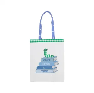 Library Bound Bag Palmetto Pearl/Kiawah Kelly Green Gingham/North Sea Stars