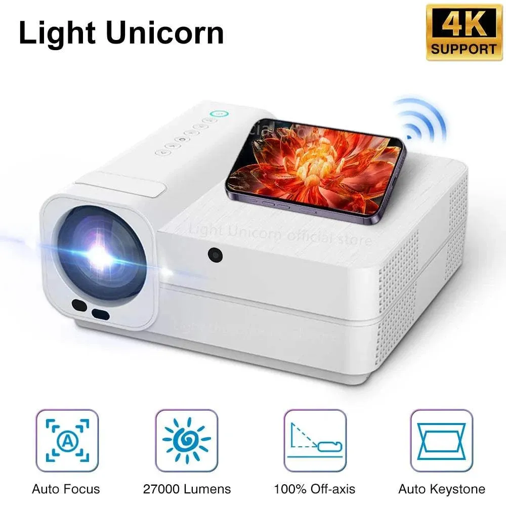 Light Unicorn T28 HD 13000 Lumens Projector