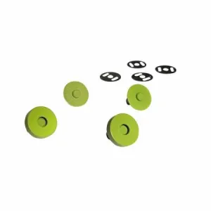 Lime Magnetic Snaps 3/4"