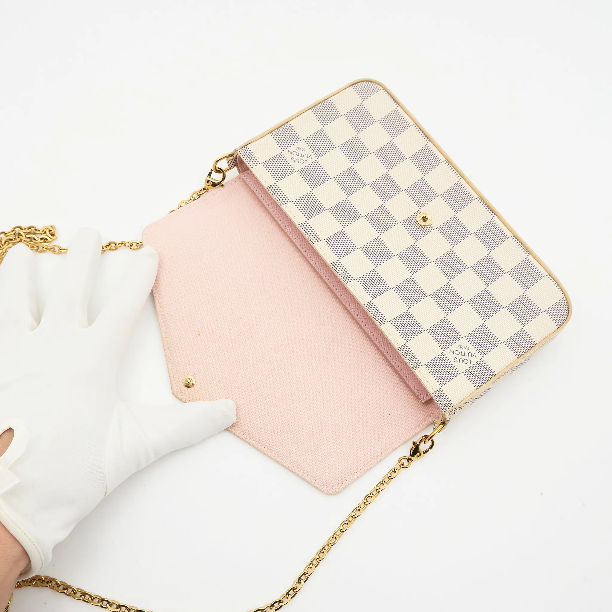 Louis Vuitton Damier Azur Felicie Bag