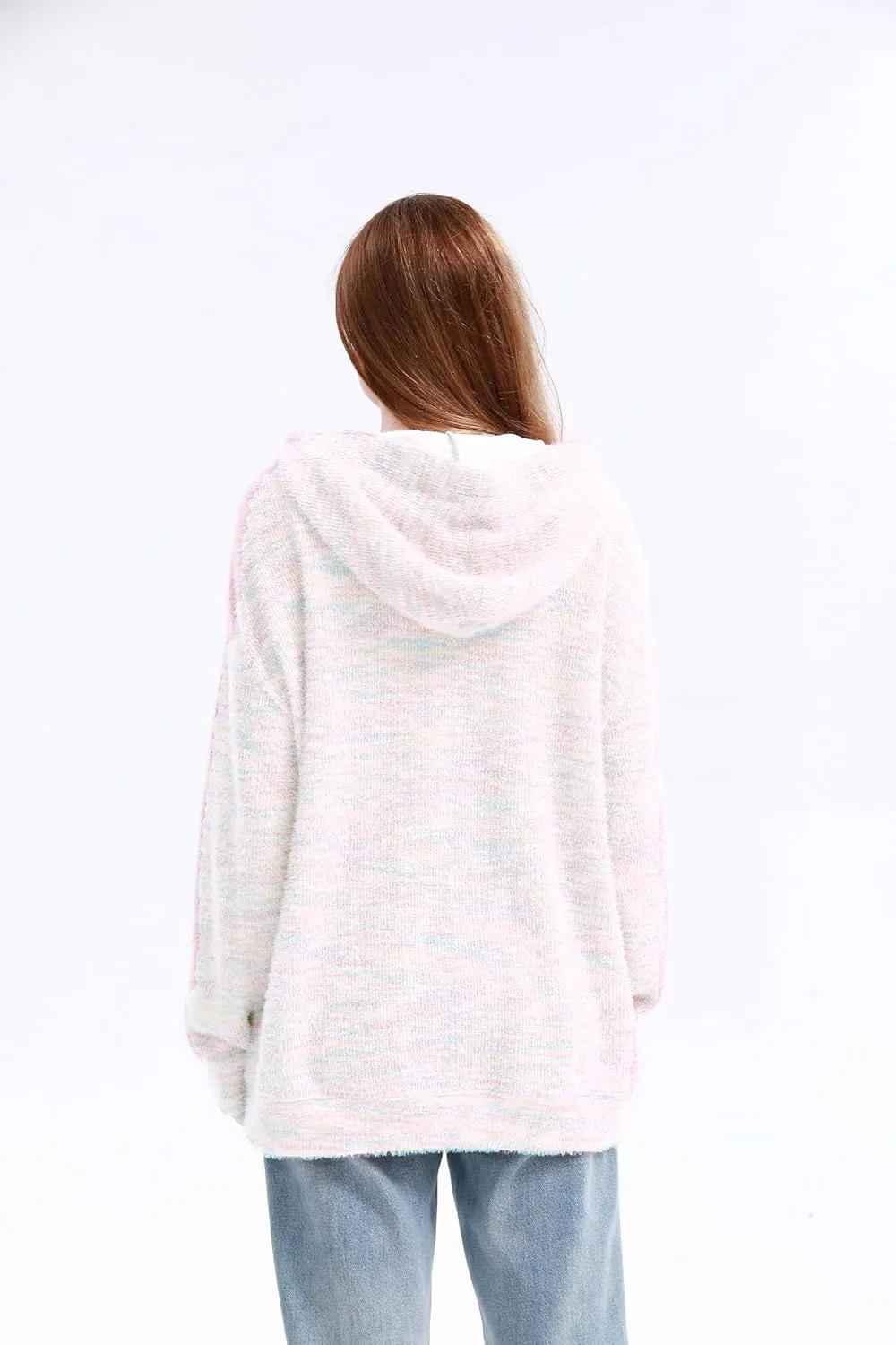 MAGICMK Womens Oversized Hoodies Sweatshirts Colourful plus Size Fall Long Sleeve Sweaters tops
