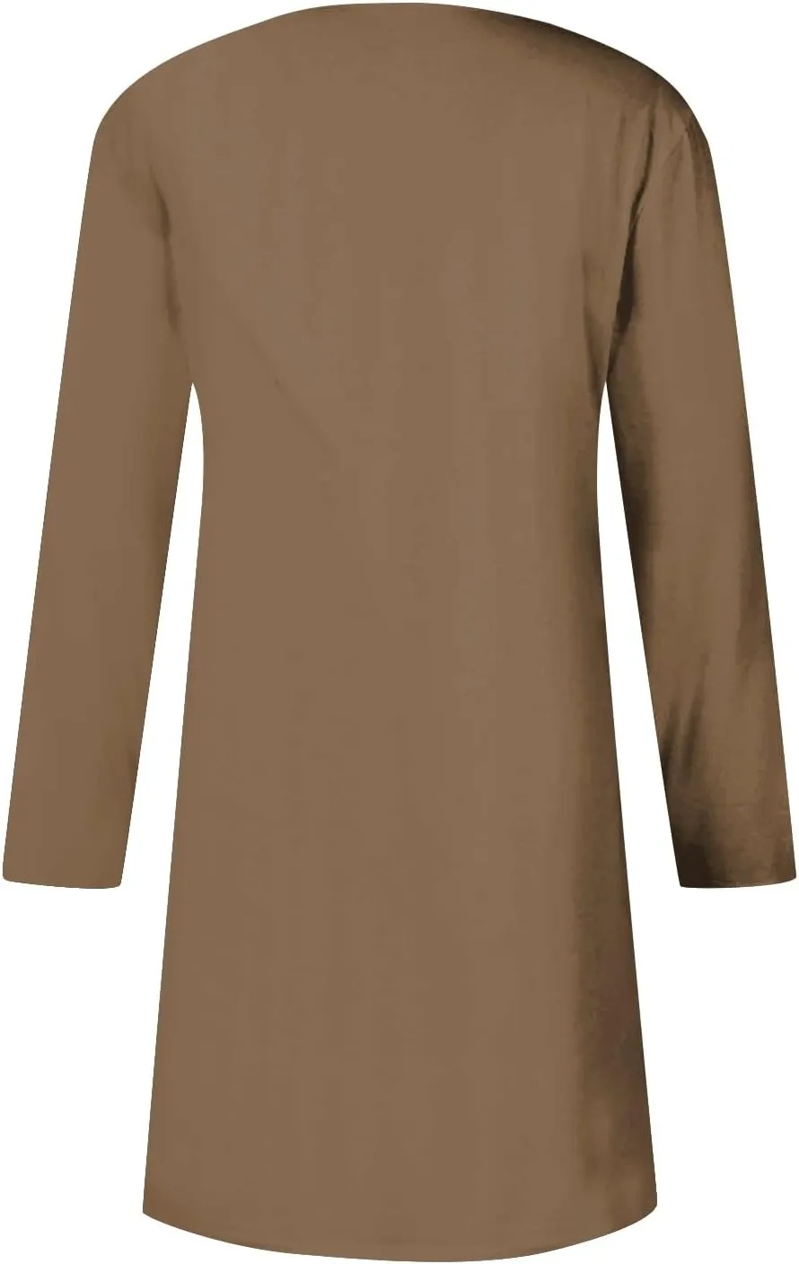 Maxi Dress for Women Long-Sleeve O Neck Casual Dresses for Women Plain Funny Corset Dress