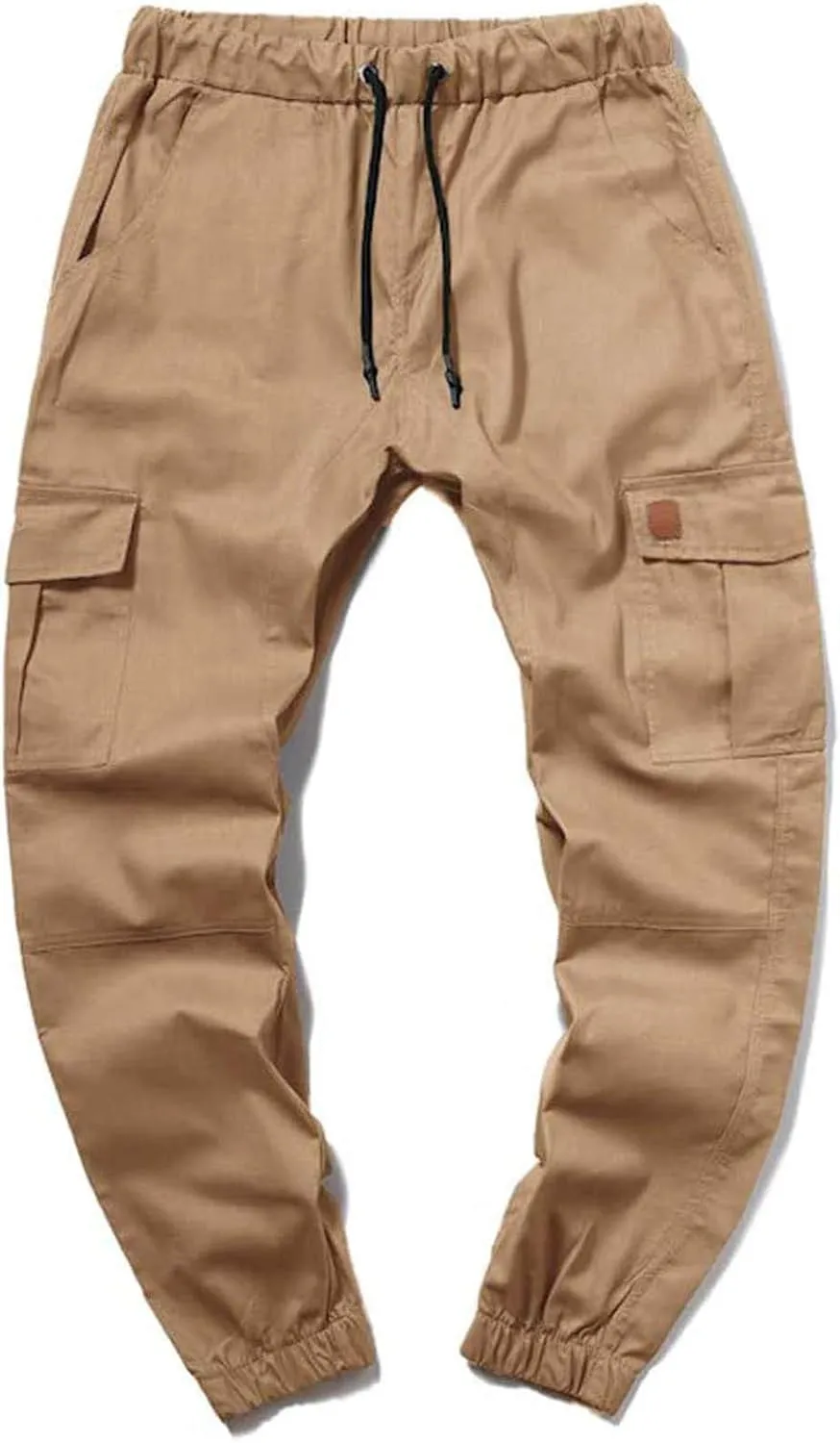Mens Cargo Pants Big and Tall Chino Work Pants for Men Baggy Sweatpants Mens Pants Expandable Waist Relaxed fit