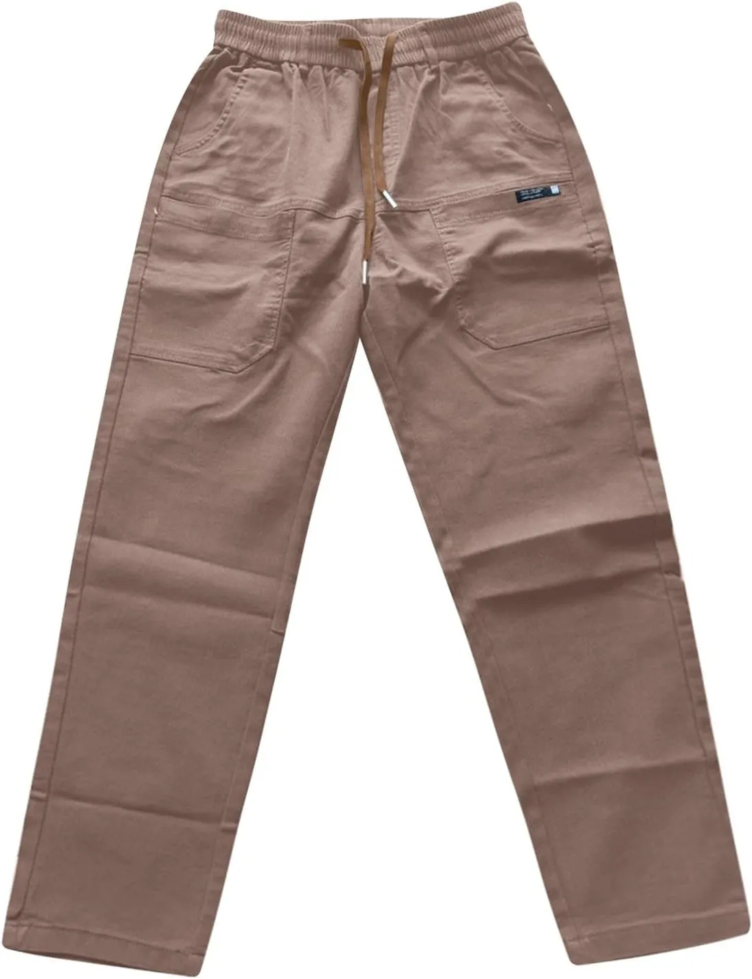 Mens Cargo Pants High Stretch Work Pant Multi-Pocket Comfy Fit Tapered Chinos Jeans Relaxed Fit Stretch Casual Pant
