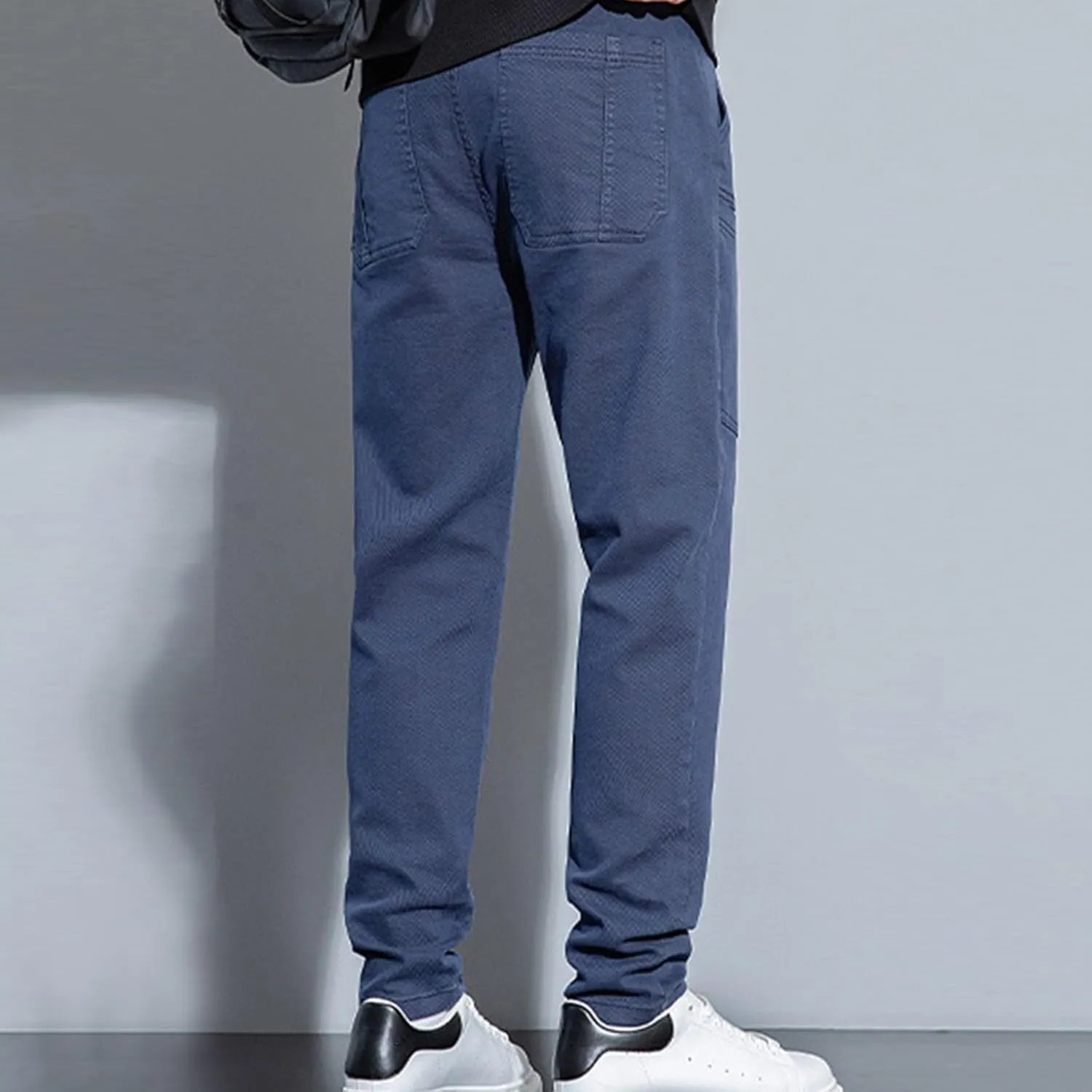 Mens Cargo Pants High Stretch Work Pant Multi-Pocket Comfy Fit Tapered Chinos Jeans Relaxed Fit Stretch Casual Pant
