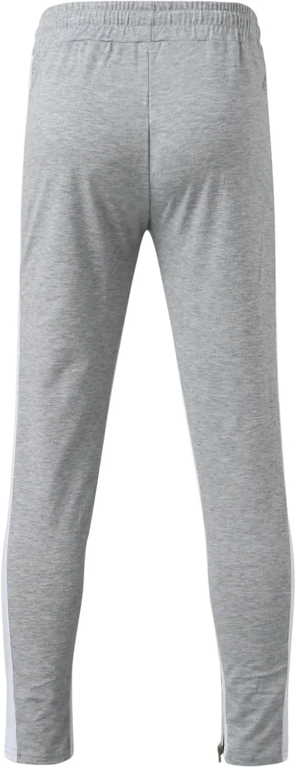 Men's Casual Cargo Pants Multi Pockets Twill Chino Pants Loose Fit Joggers Hiking Trousers Gym Sweatpants Overalls