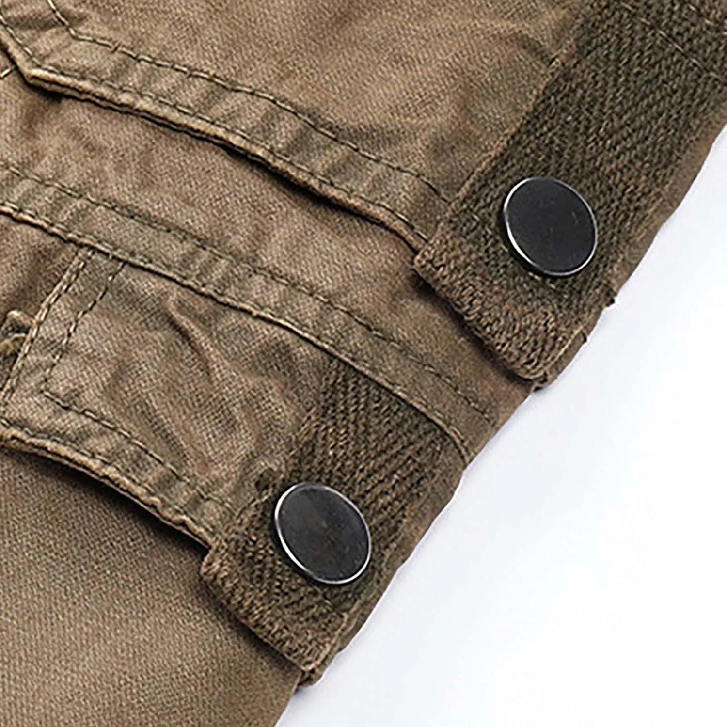 Mens Casual Cotton Cargo Pants Tactical Stretch Sweatpants Athletic Fashion Overalls Workout Slim Fit Trousers