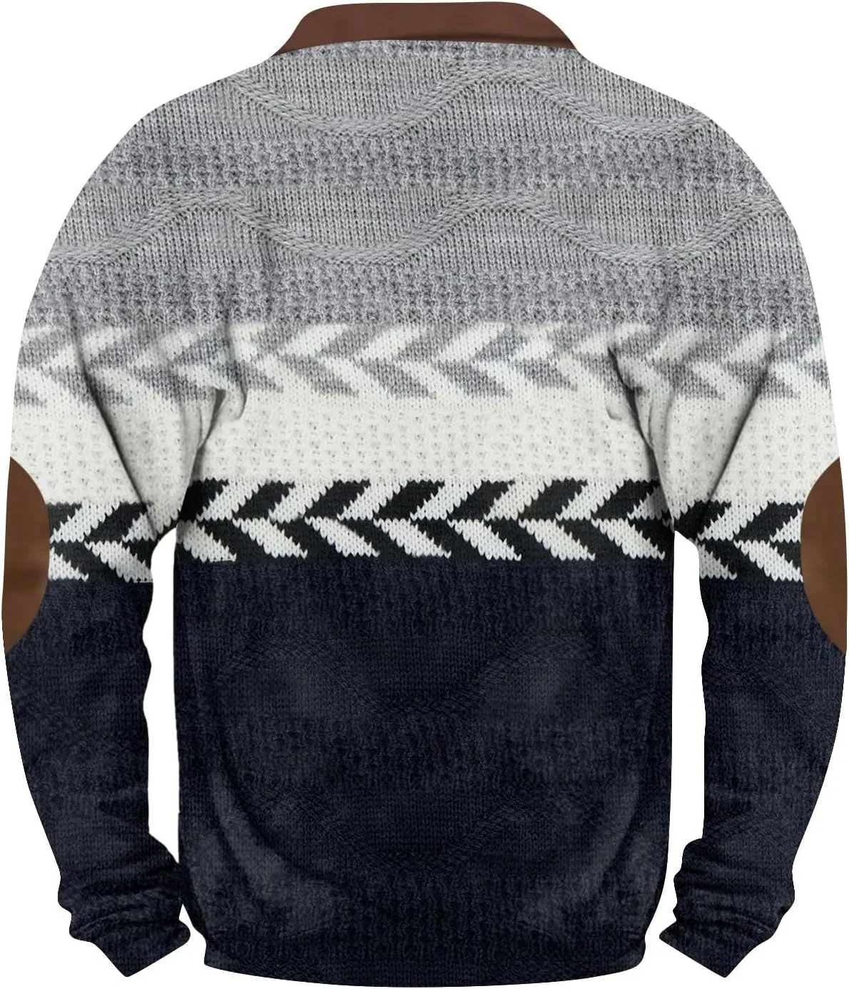 Mens Fall Workout Fashion Prints Long Sleeve V-Neck Casual Zip Up Vintage Cardigan Sweatshirts