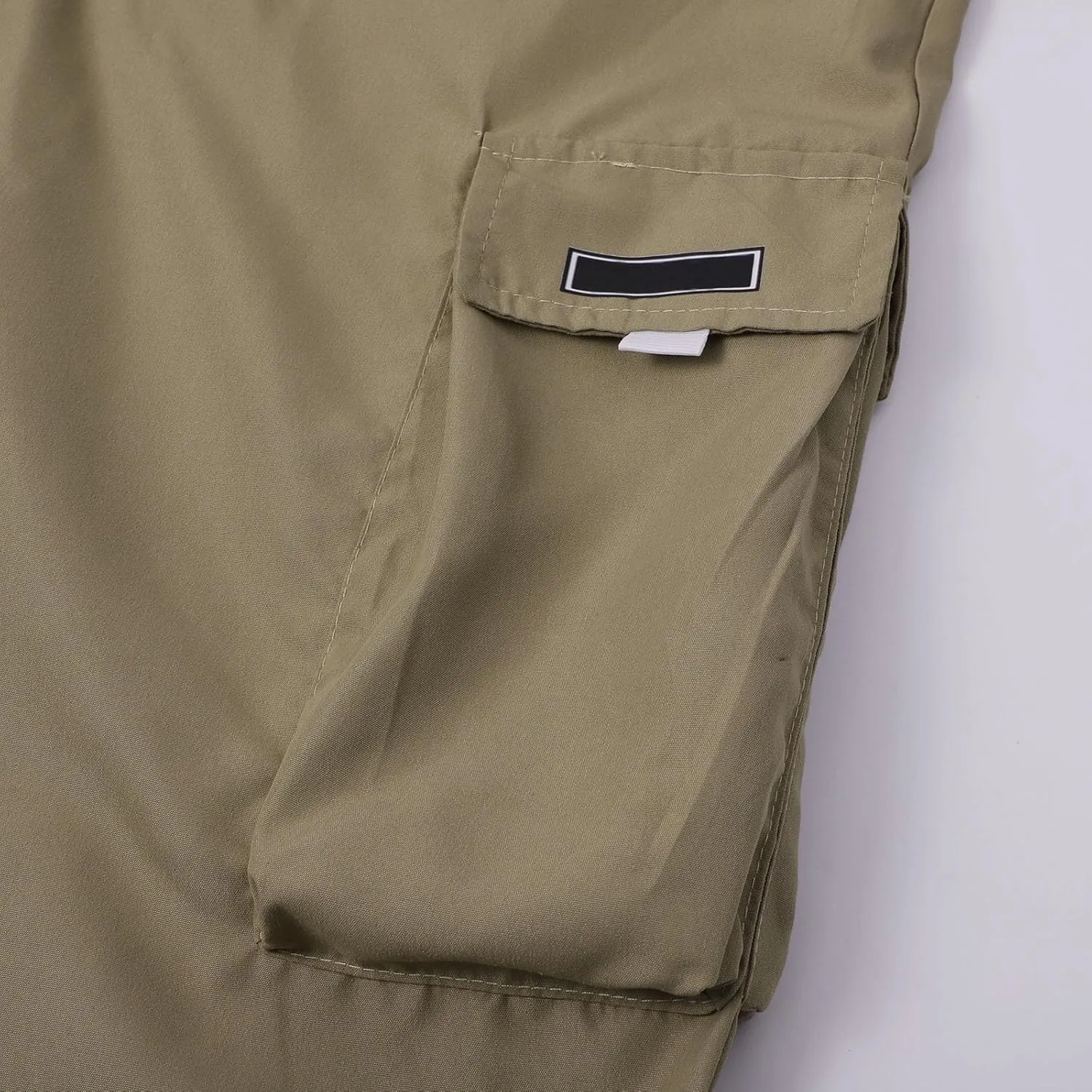 Mens Fashion Cargo Pants Drawstring Tactical Active Outdoor Hiking Climbing Overalls Military Casual Solid Color Tapered Pant