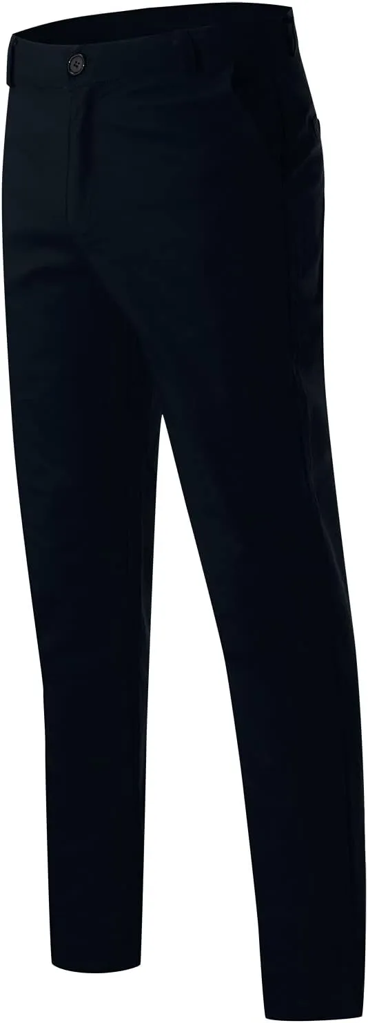 Mens Fashion Joggers Solid Color Trousers Casual Cotton Cargo Pants Loose Fit Hiking Pants Gym Sweatpants Overalls