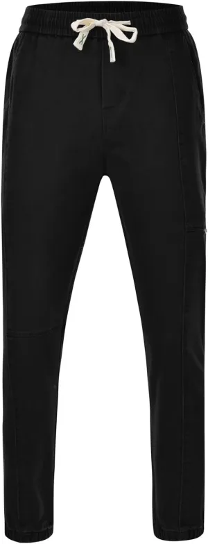 Mens Harem Causal Cargo Trousers Tactical Solid Color Jogger Overalls Drawstring Outdoor Military Combat Hiking Sweatpants