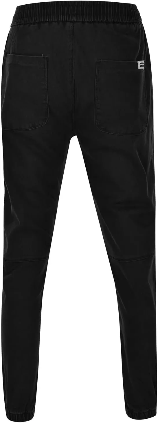 Mens Harem Causal Cargo Trousers Tactical Solid Color Jogger Overalls Drawstring Outdoor Military Combat Hiking Sweatpants