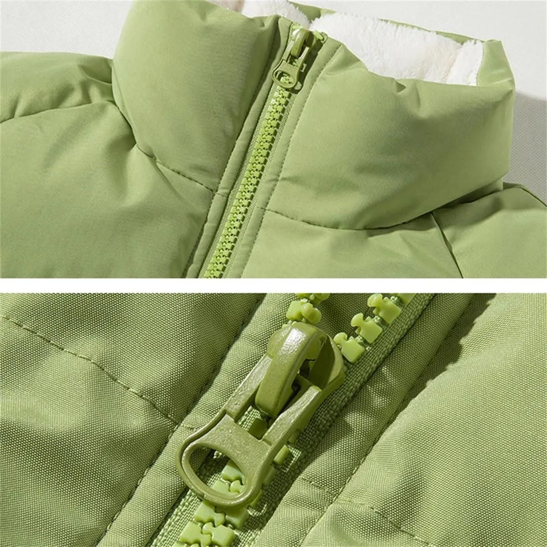 Men's Jacket Men Puffer Parkas Cashmere Cotton-Padded Jacket Loose Large Coat