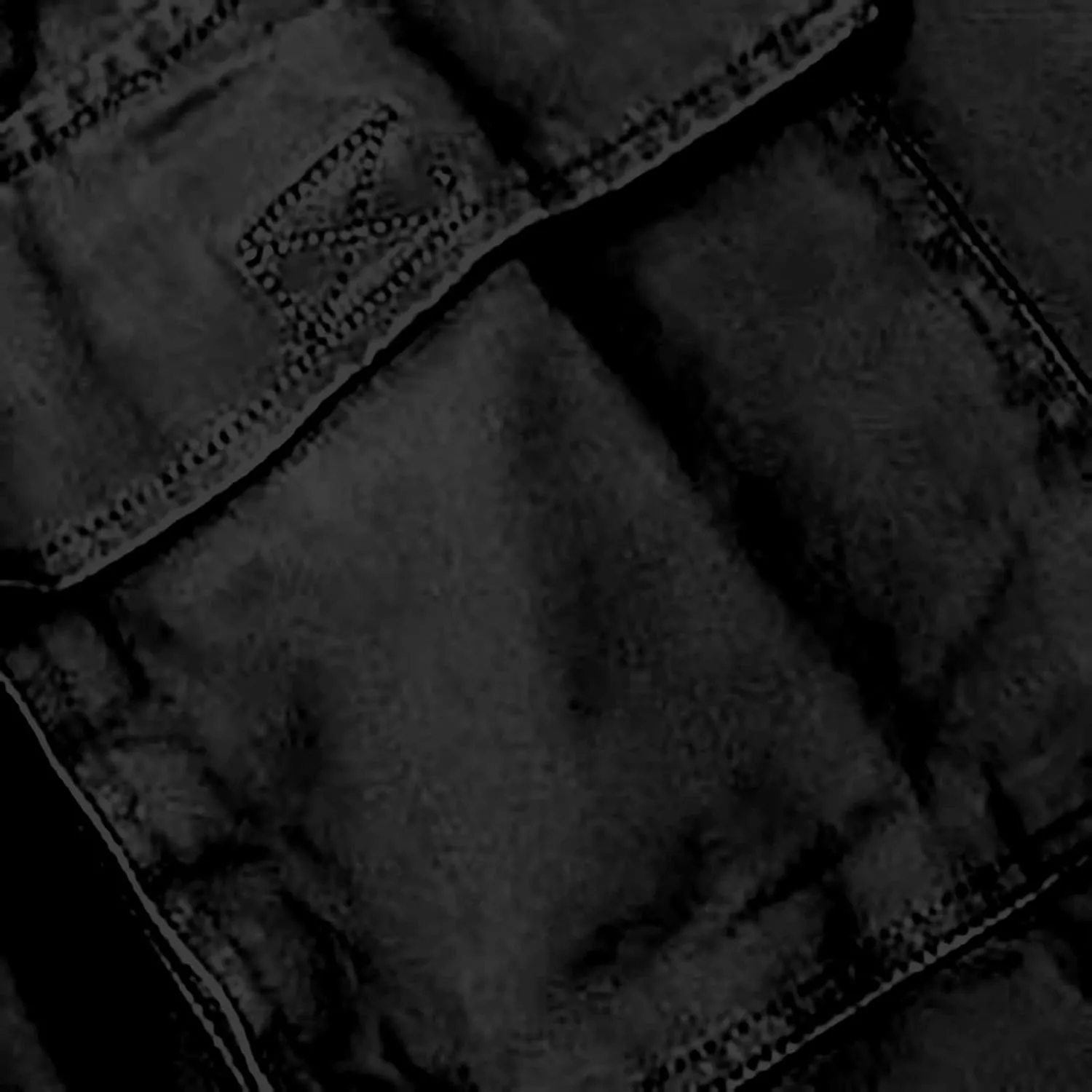 Men's Large Size Wide-Leg Pants Hip-Hop Loose Multi-Pocket Fashion Solid Color Overalls Plus Size Fat Hipster Street Trousers