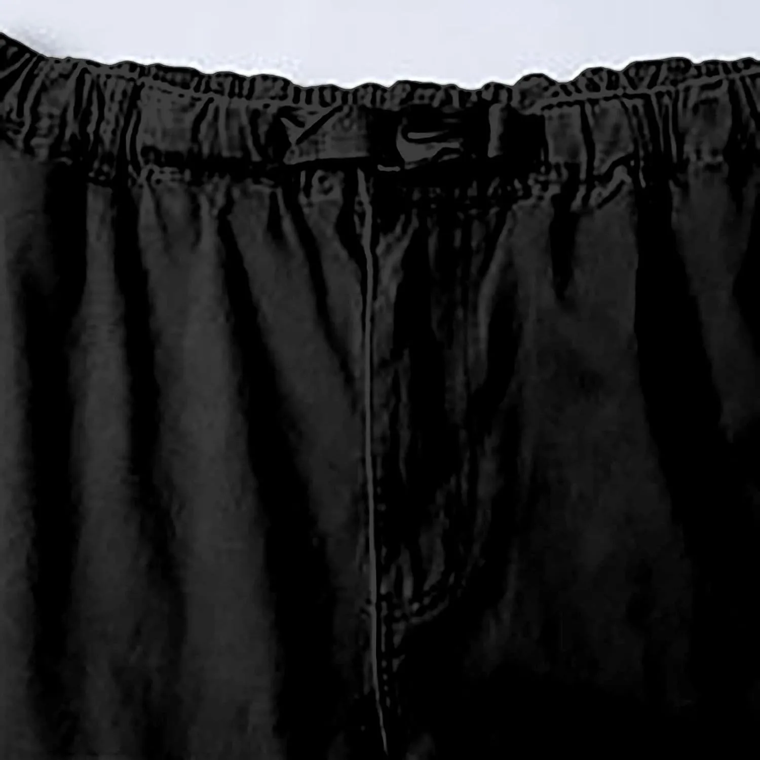 Men's Large Size Wide-Leg Pants Hip-Hop Loose Multi-Pocket Fashion Solid Color Overalls Plus Size Fat Hipster Street Trousers