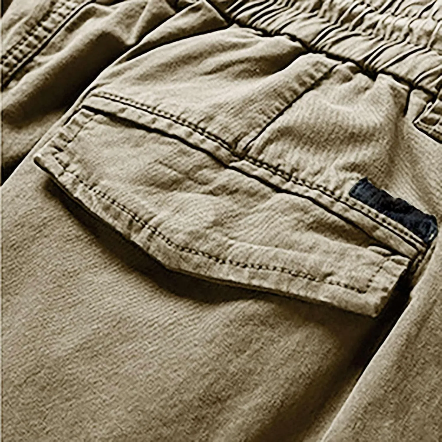 Mens Military Solid Color Overalls Tactical Multi Pockets Straight Baggy Cargo Pants Outdoor Dressy Casual Plus Size Trouser