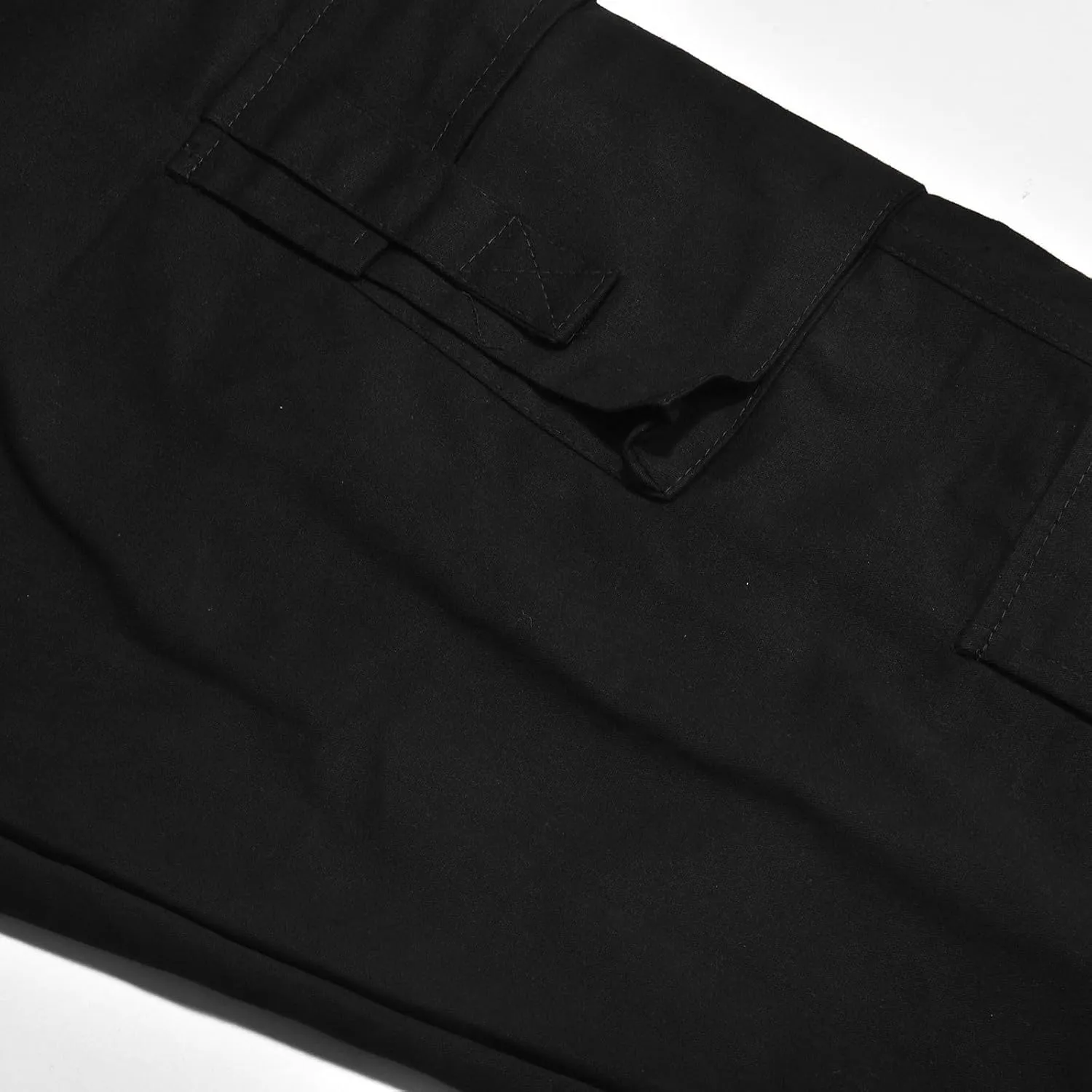 Mens New Loose Casual Cargo Pant Outdoor Tactical Combat Straight Trousers Military Drawstring Multi Pockets Fashion Overalls
