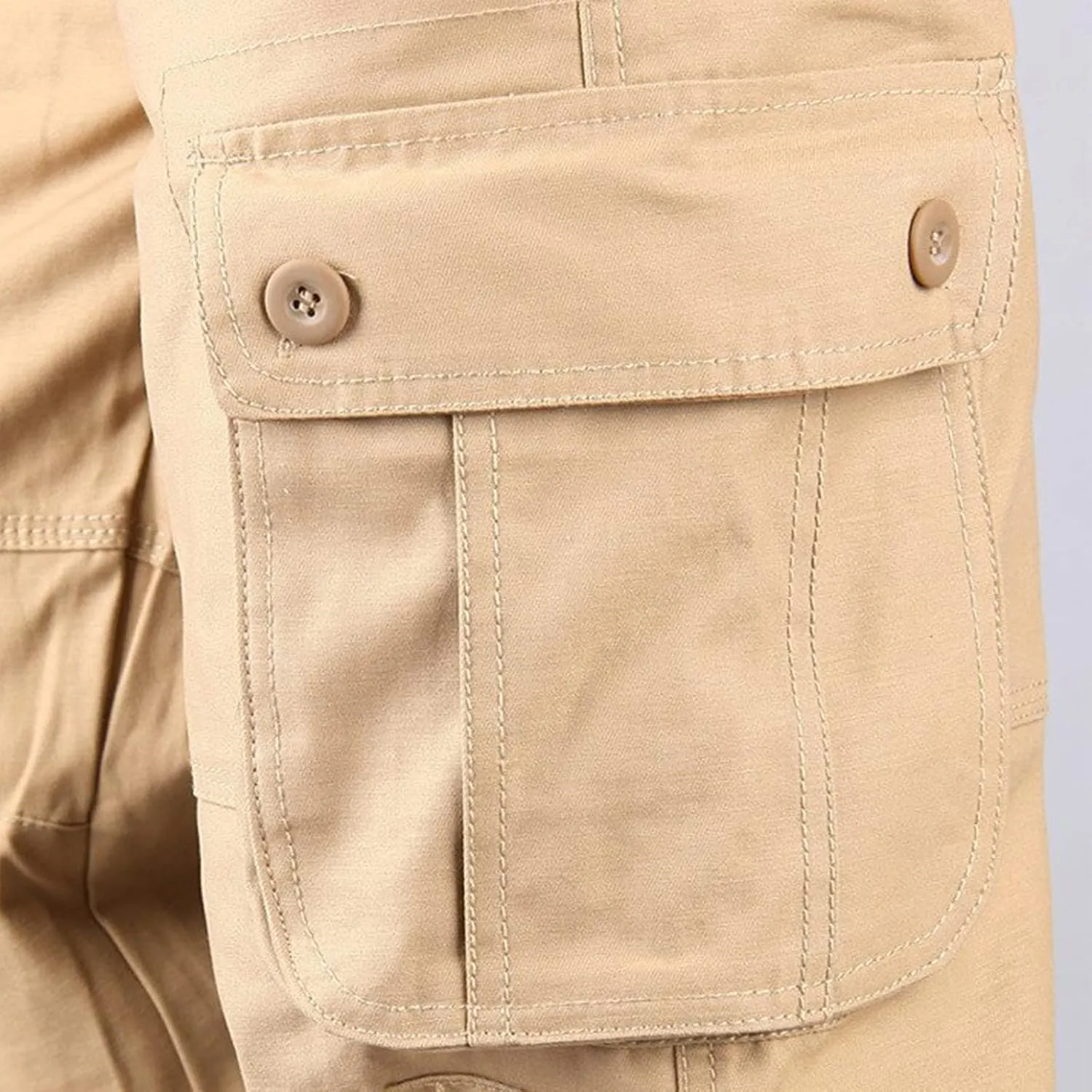 Men's Outdoor Tactical Pants Travel Hiking Fishing Cargo Pants Relaxed Fit Work Pants Casual Big and Tall Trousers