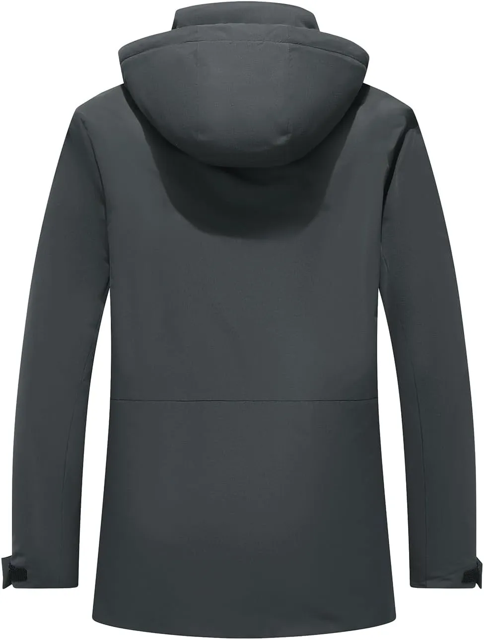 Men's Winter Coats Thicken Parkas Waterproof Windproof Detachable Hood Long Padded Puffer Jacket