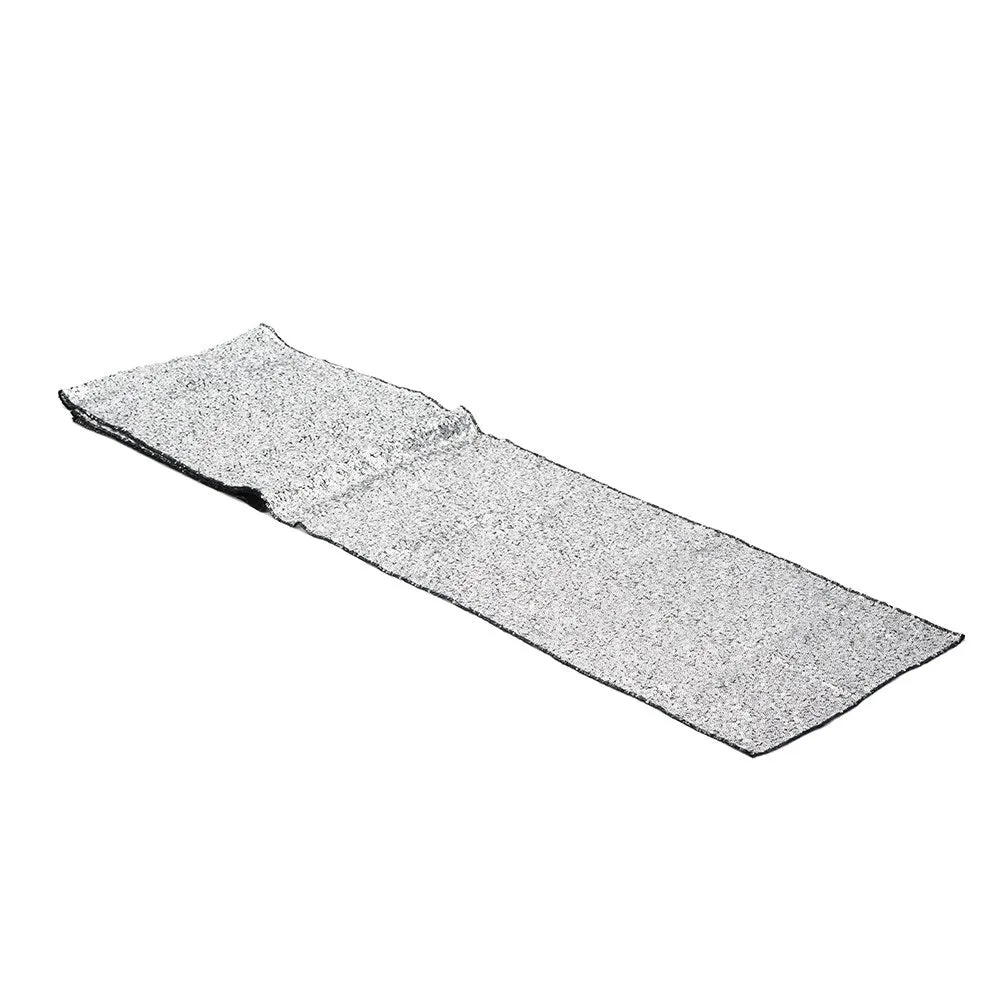Metallic Silver Sparkle Sequin Table Runner - 108x12
