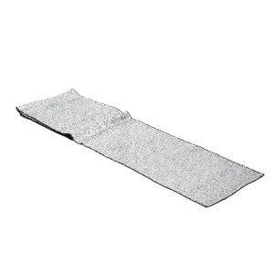 Metallic Silver Sparkle Sequin Table Runner - 108x12