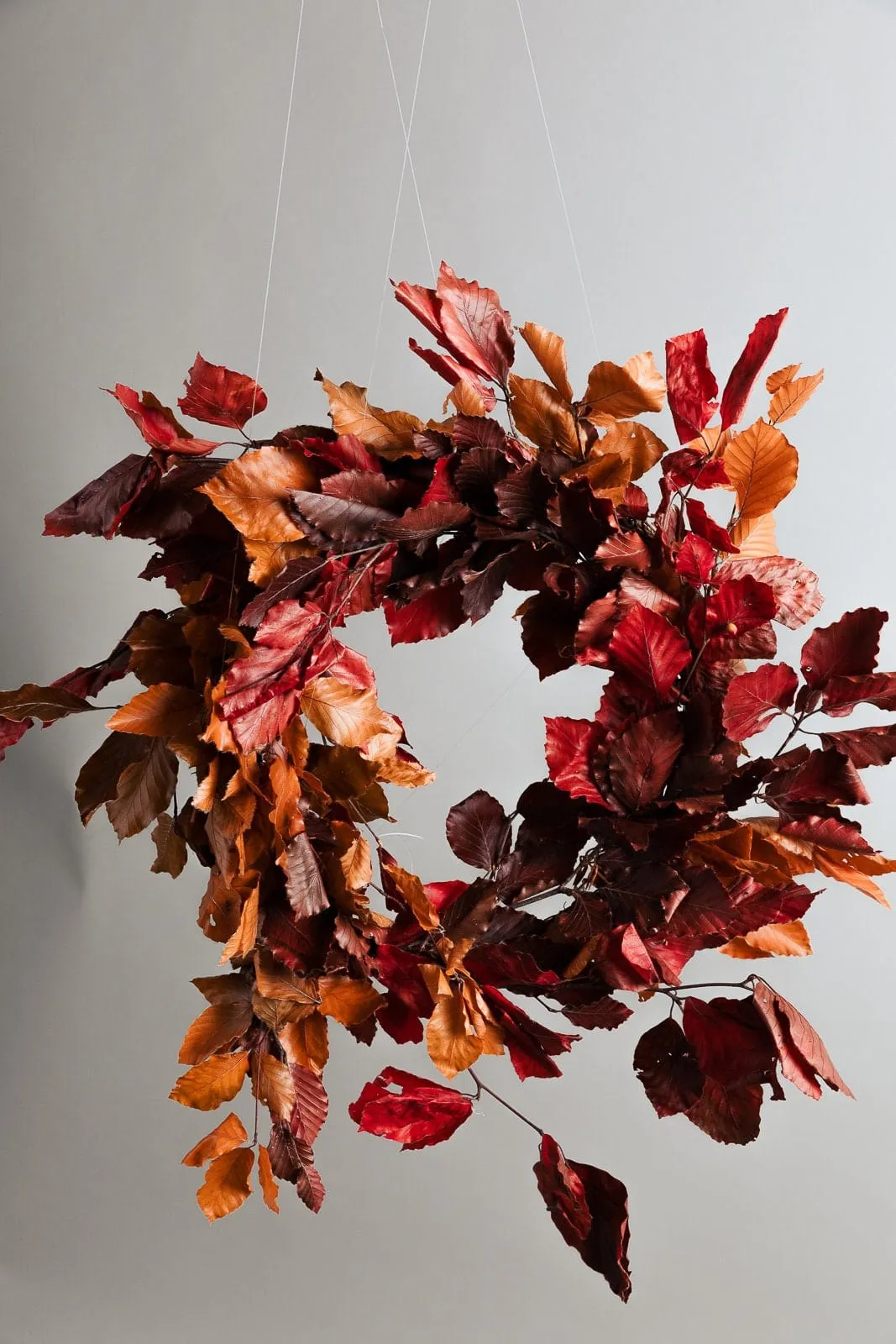 Modern Christmas Wreath No.4 / Soft Auutmn- Winter Door Wreath Christmas Decoration / Christmas Wreath / Xmas Door Wreath