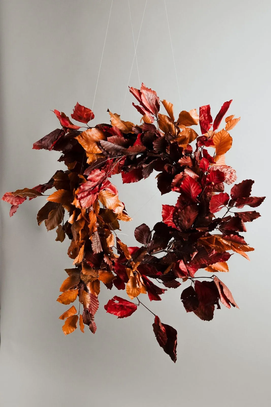 Modern Christmas Wreath No.4 / Soft Auutmn- Winter Door Wreath Christmas Decoration / Christmas Wreath / Xmas Door Wreath