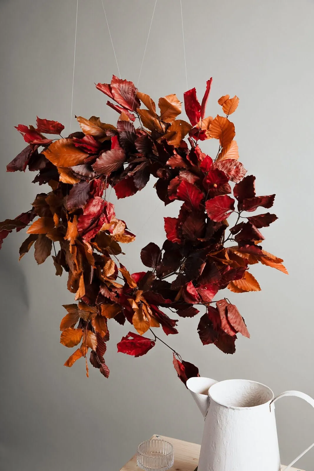 Modern Christmas Wreath No.4 / Soft Auutmn- Winter Door Wreath Christmas Decoration / Christmas Wreath / Xmas Door Wreath