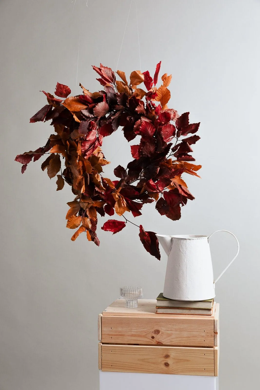Modern Christmas Wreath No.4 / Soft Auutmn- Winter Door Wreath Christmas Decoration / Christmas Wreath / Xmas Door Wreath