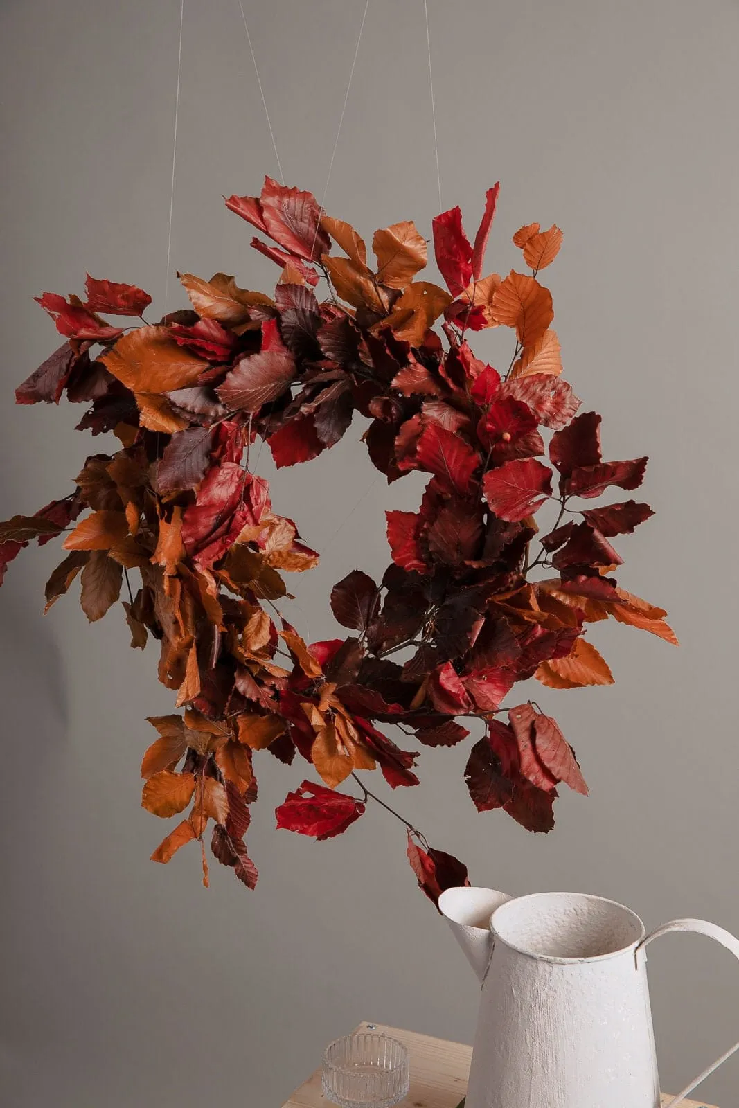 Modern Christmas Wreath No.4 / Soft Auutmn- Winter Door Wreath Christmas Decoration / Christmas Wreath / Xmas Door Wreath