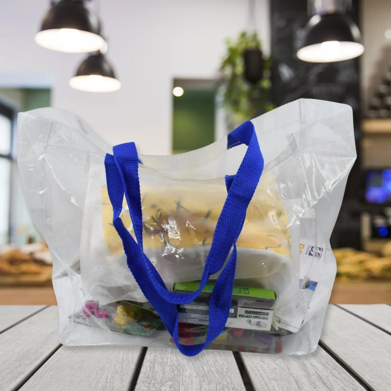 Multifunction Transparent Bag With Handle Bag (453014 CM / 1 pc)