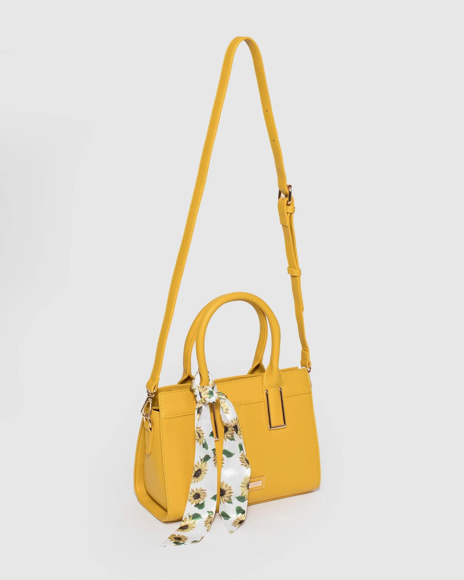 Mustard Stef Scarf Mini Bag