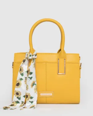 Mustard Stef Scarf Mini Bag
