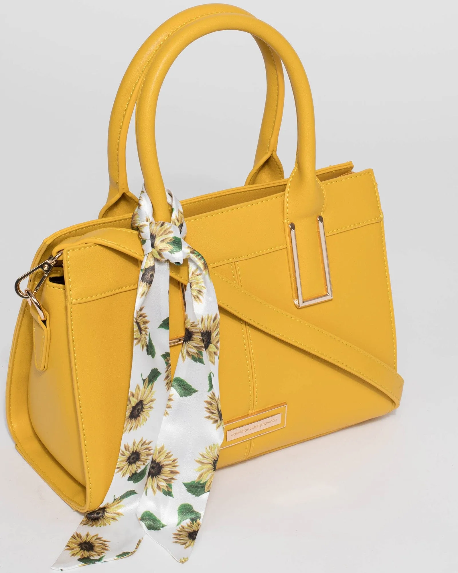Mustard Stef Scarf Mini Bag
