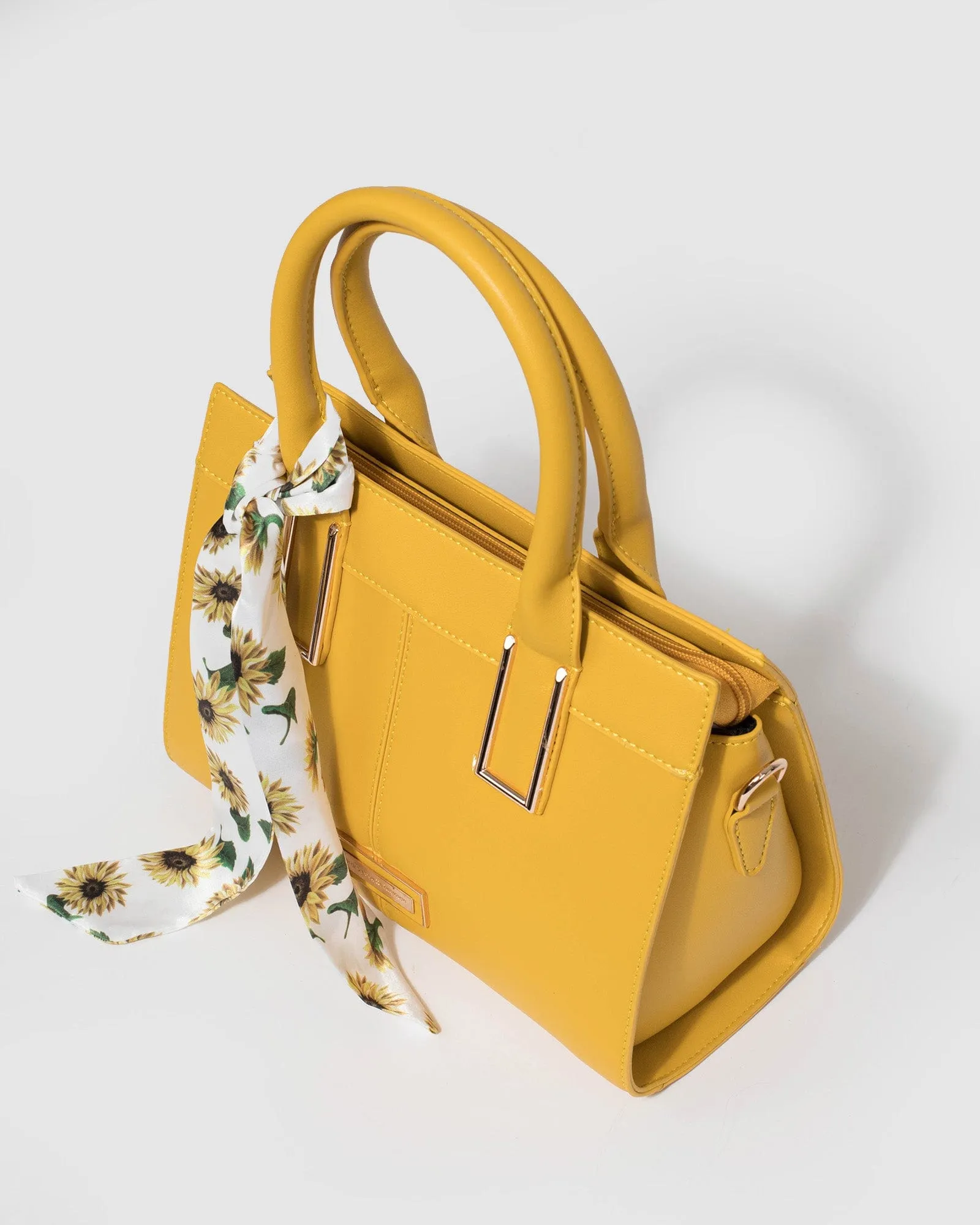 Mustard Stef Scarf Mini Bag