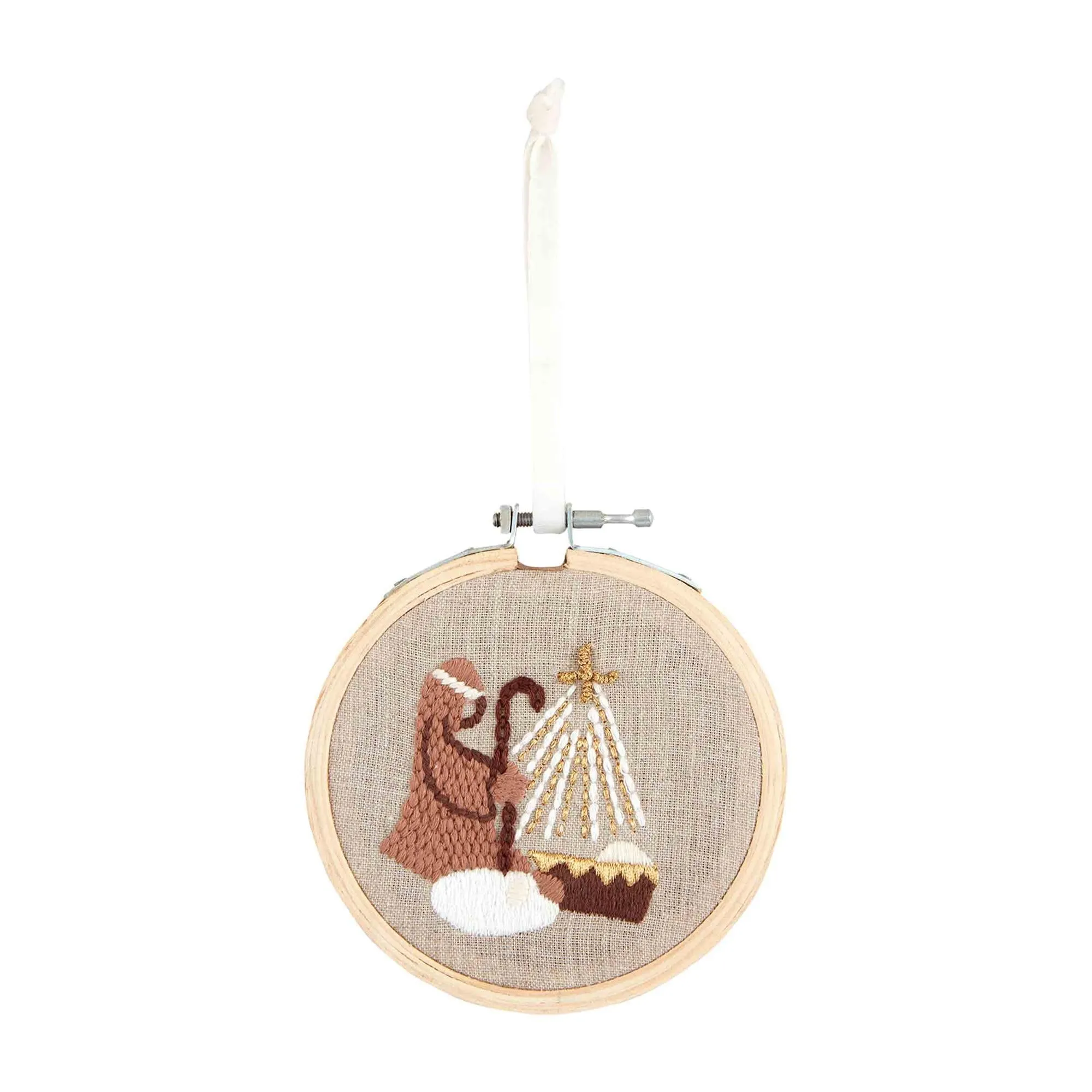 Nativity Hoop Ornaments