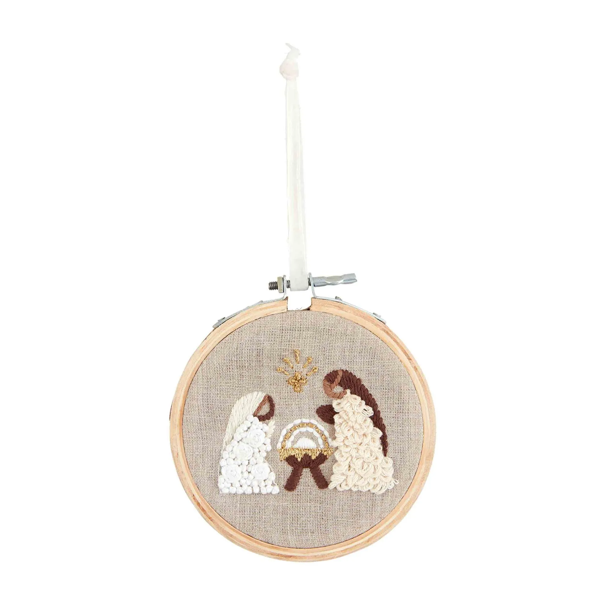 Nativity Hoop Ornaments