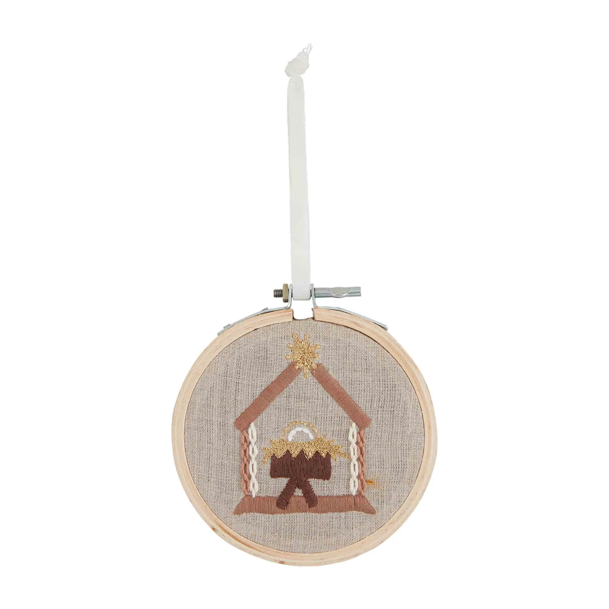 Nativity Hoop Ornaments