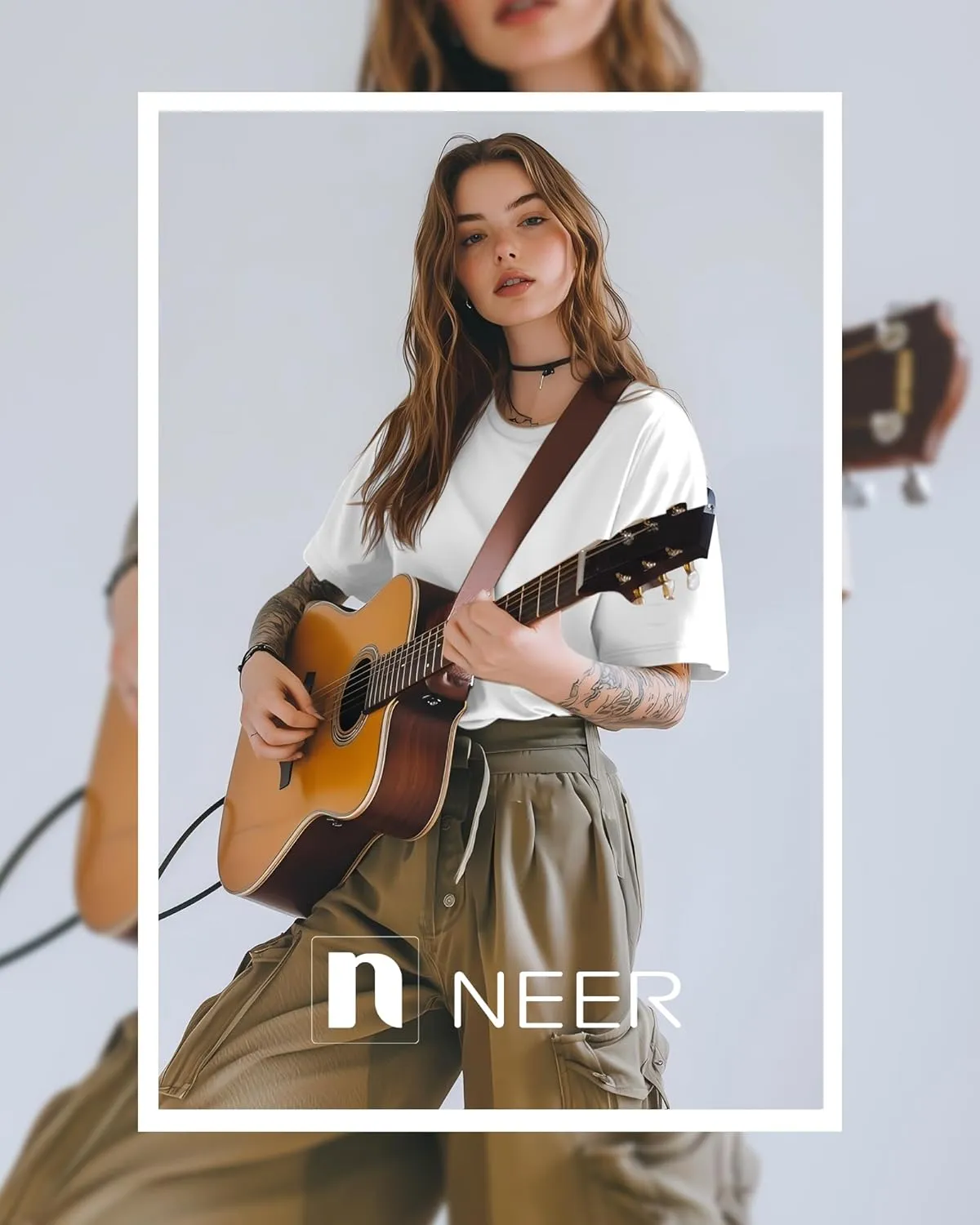 Neer 4 Pack Women's Half Sleeve Top Elbow Length T Shirt Women Round Neck Basic Cotton Tee Summer Casual Blouses