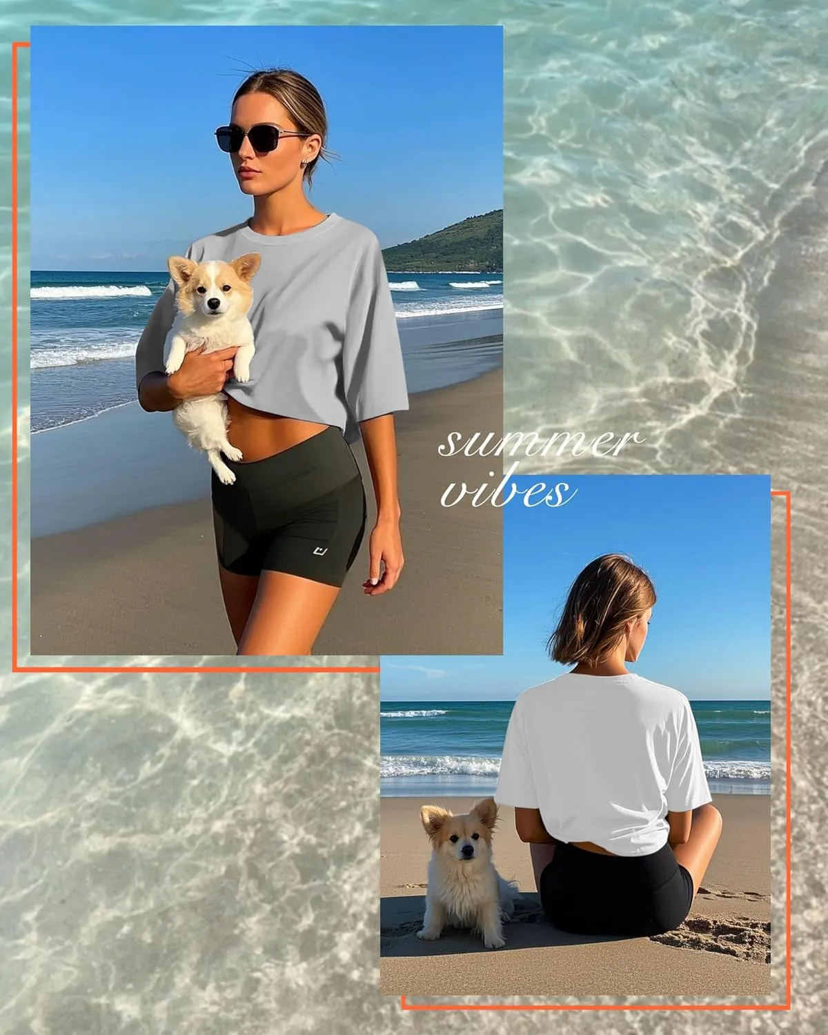Neer 4 Pack Women's Half Sleeve Top Elbow Length T Shirt Women Round Neck Basic Cotton Tee Summer Casual Blouses