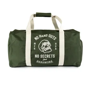 NO HAND OUTS DUFFEL BAG - OLIVE