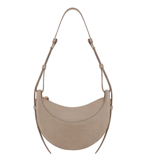 Numéro Dix - Crocodile Nubuck Taupe