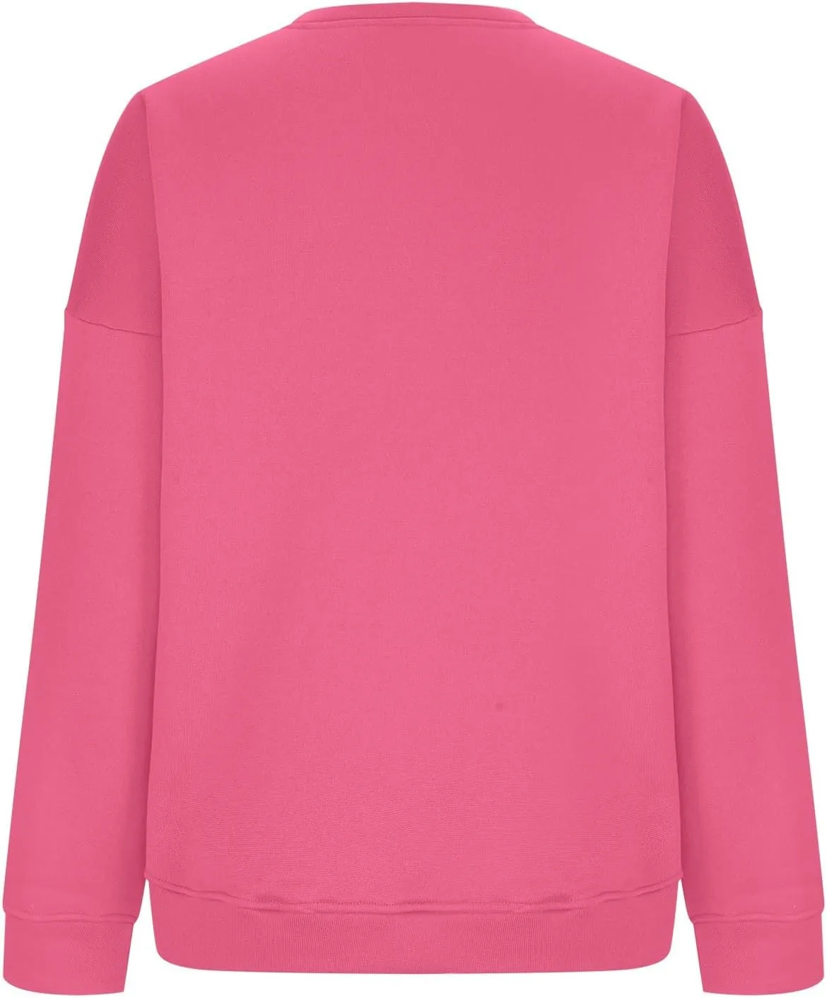 Oversized Crewneck Sweatshirts Women Loose Fit Drop Shoulder FLeece Hoodie Preppy Casual Long Sleeve Pullover Sweaters