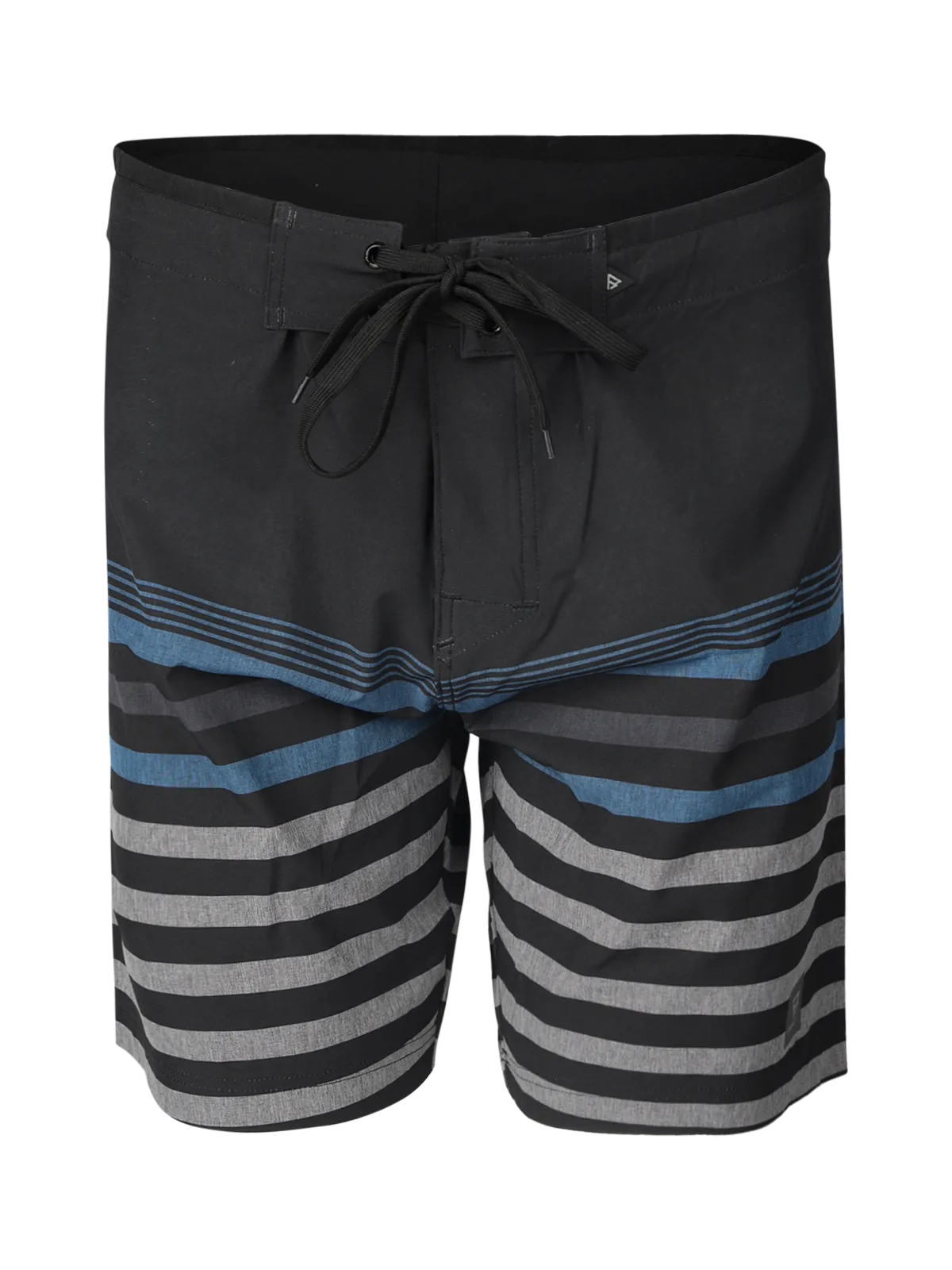 Paitor-Stripe Men Boardshorts | Black