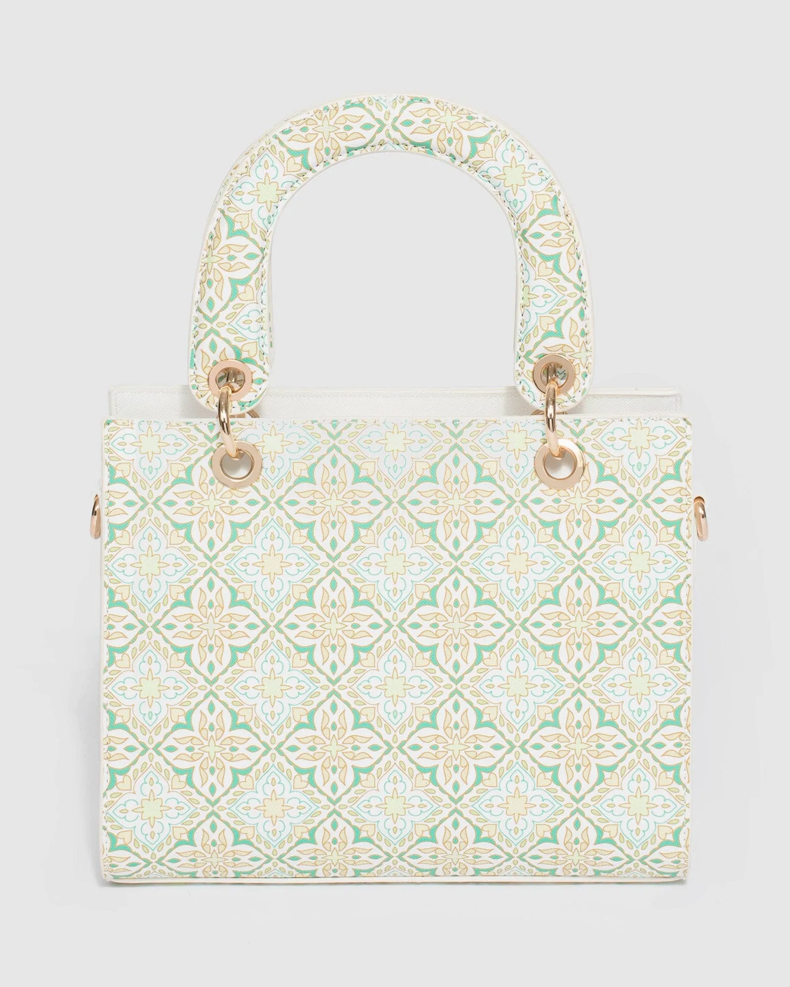 Print Ella Tassel Tote Bag